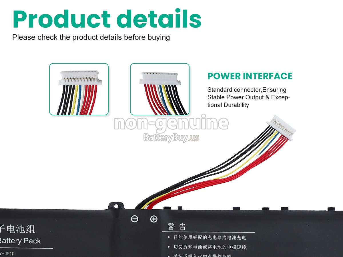 battery for KUU U4276127PV-2S1P