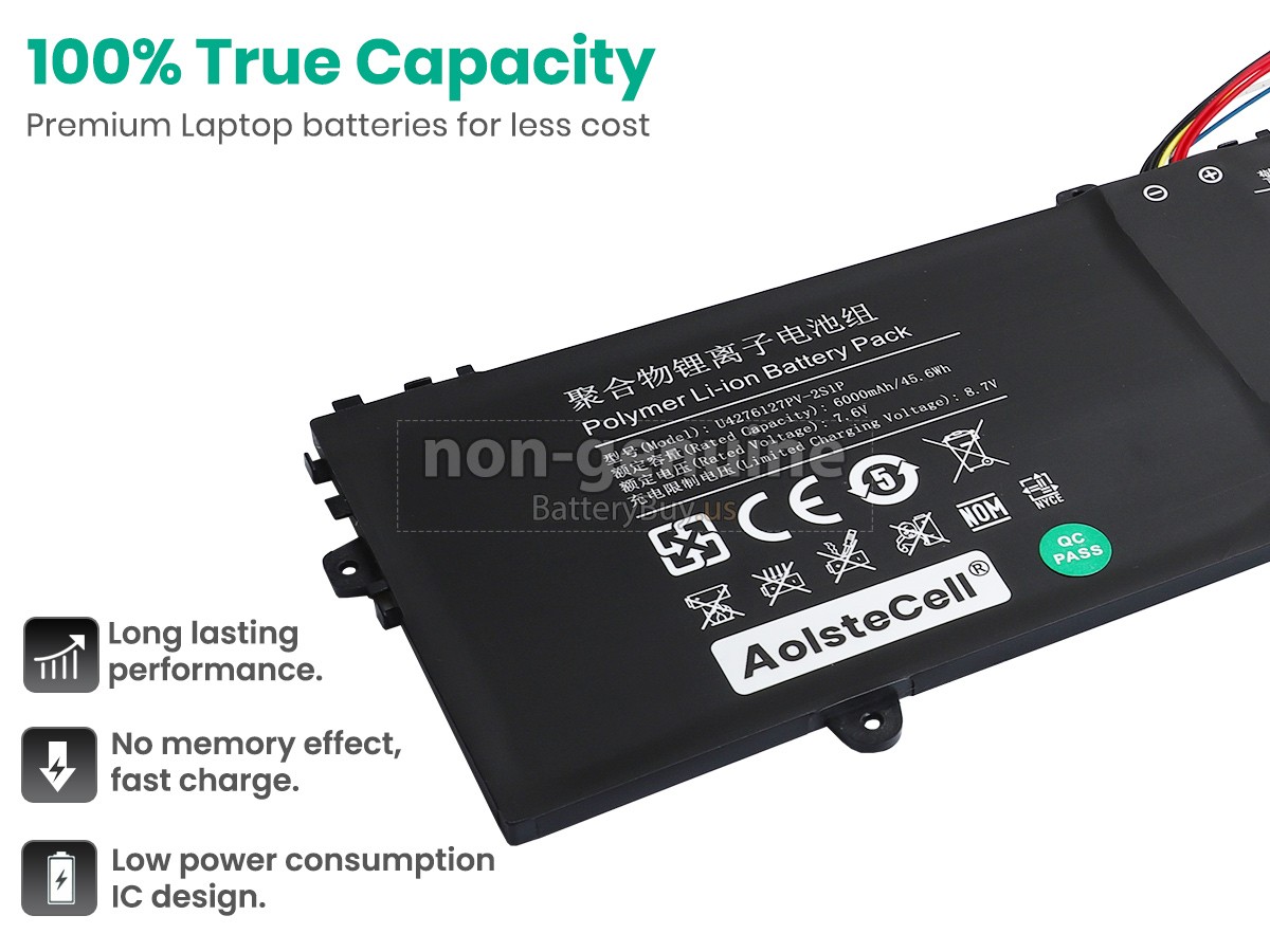 battery for KUU U4276127PV-2S1P