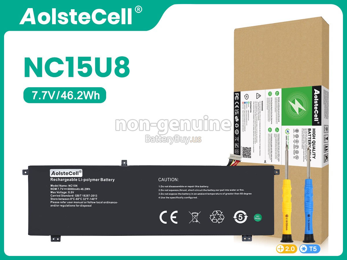 battery for KuXi NC15U8