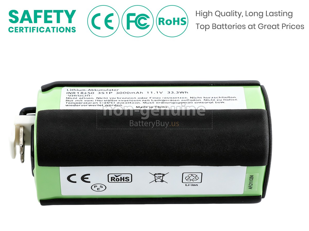 battery for Ledlenser P18R TORCH