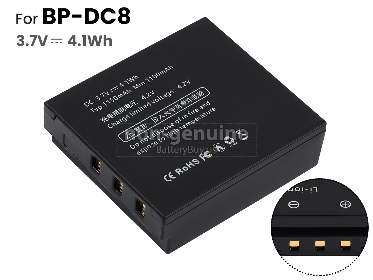 battery for Leica BP-DC8-E