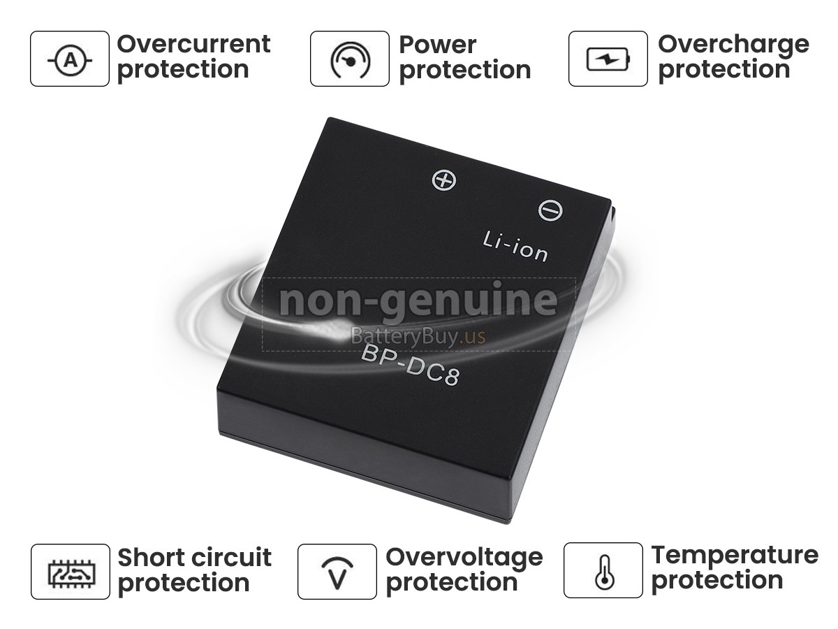battery for Leica BP-DC8-E