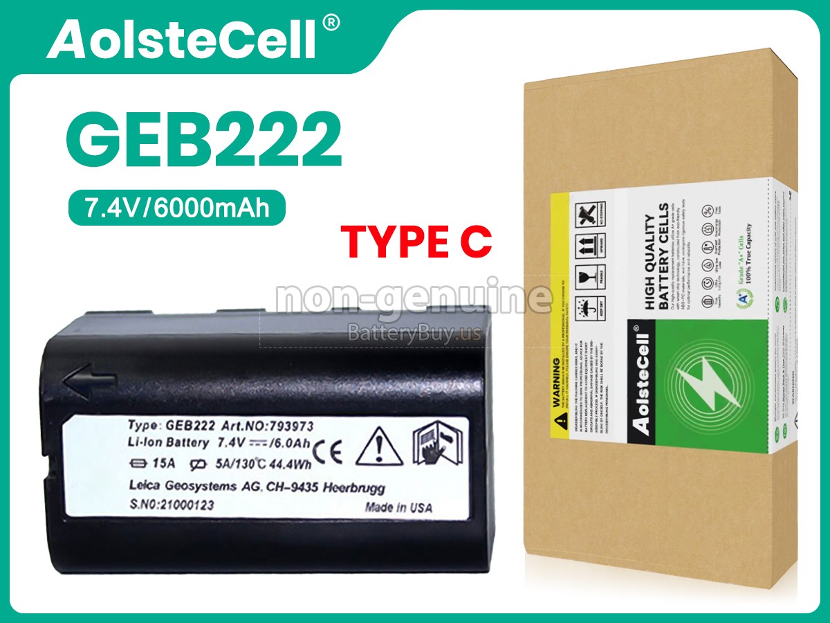 battery for Leica GEB222
