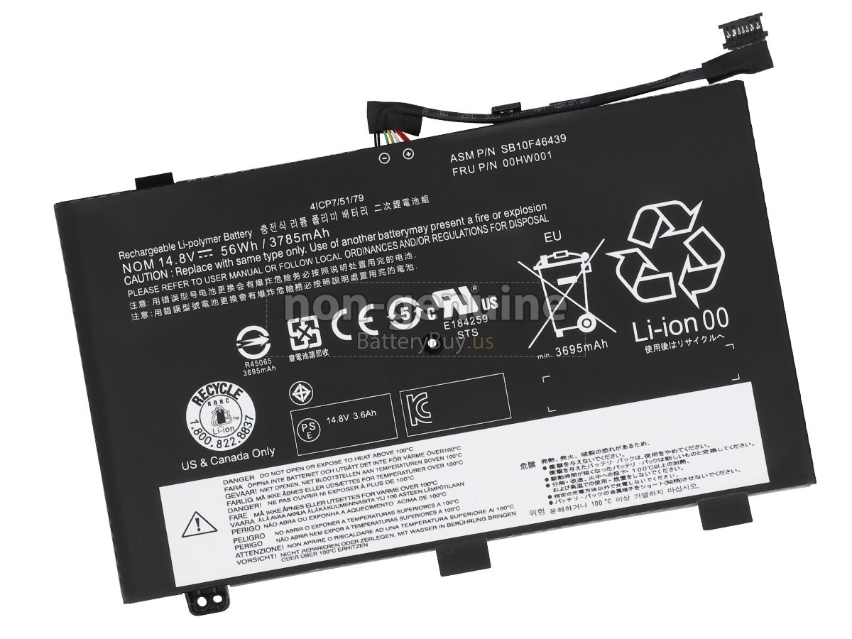 battery for Lenovo ThinkPad YOGA 14-20DM008G++