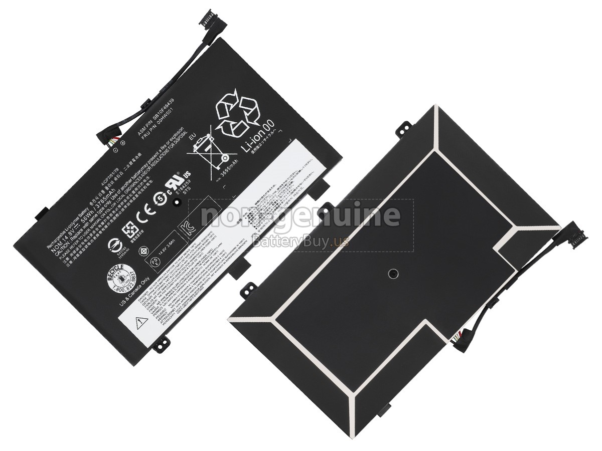 battery for Lenovo ThinkPad YOGA 14-20DM008G++