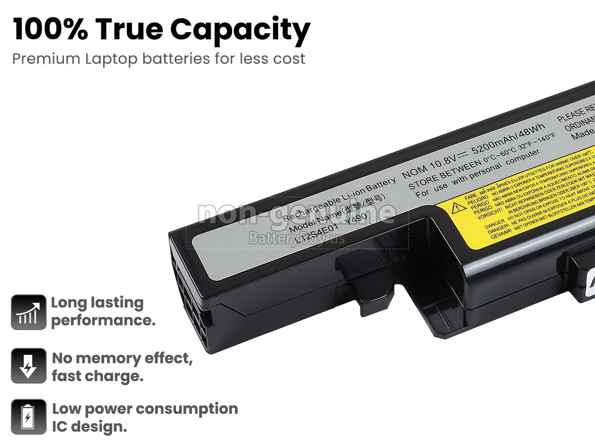 battery for Lenovo L12L6E01