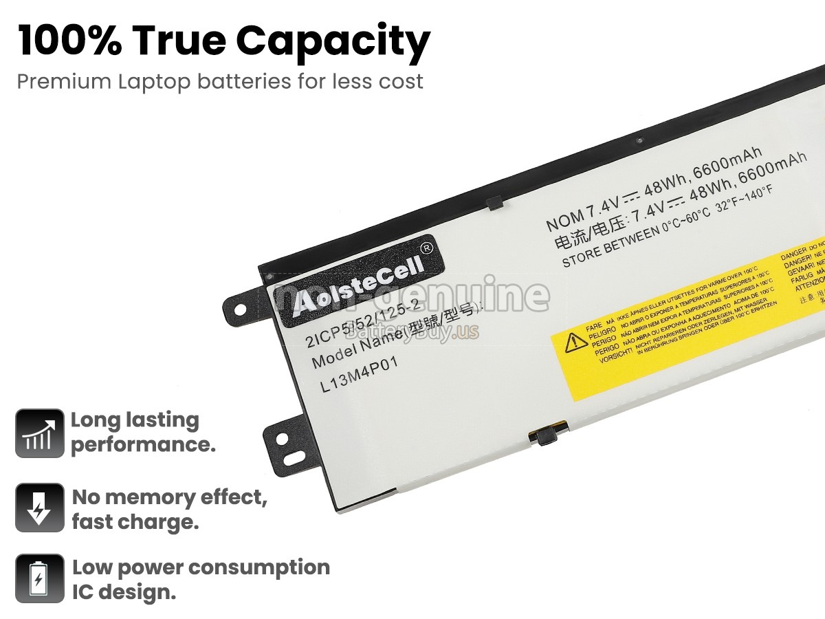 battery for Lenovo ERAZER Y40-70