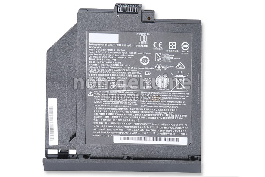 battery for Lenovo L15C2P01(2ICP6/54/90)
