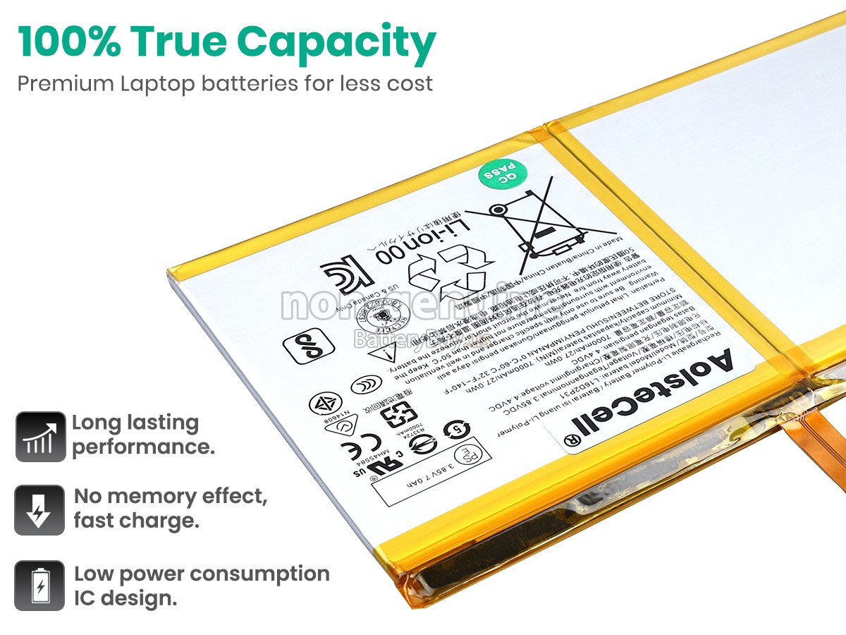 battery for Lenovo L16D2P31