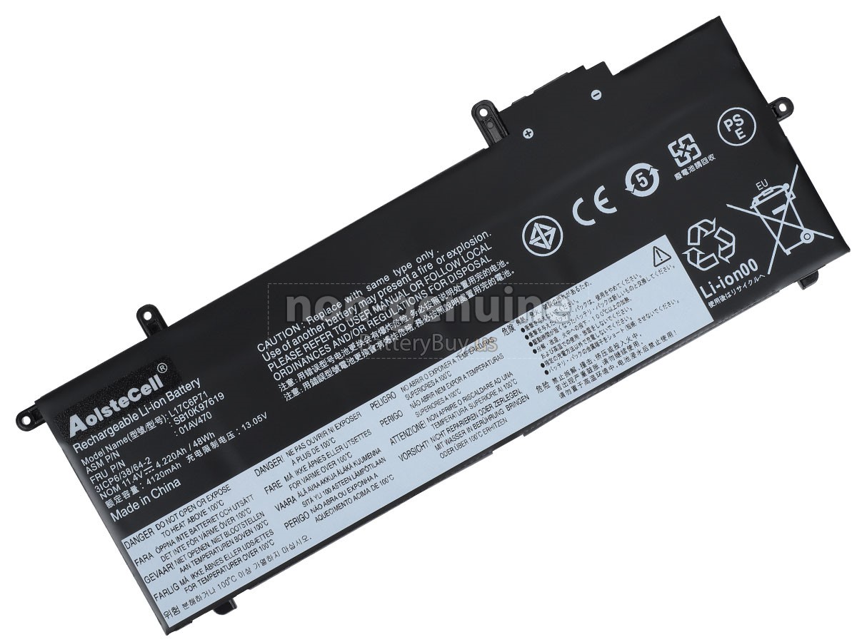 Lenovo ThinkPad X280 replacement battery from United States | BatteryBuy.us