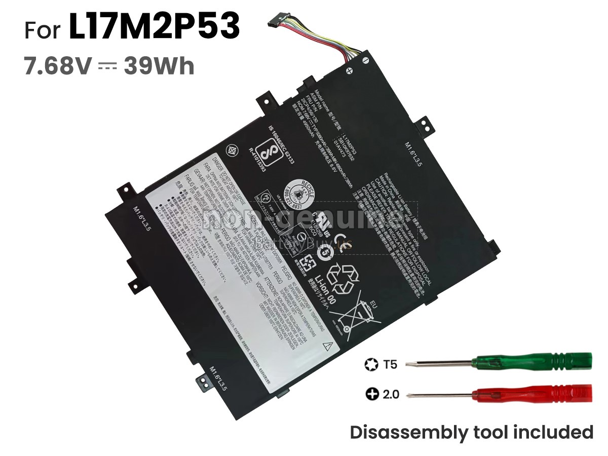 battery for Lenovo L17M2P53