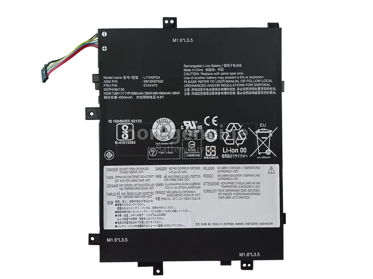 battery for Lenovo L17M2P53