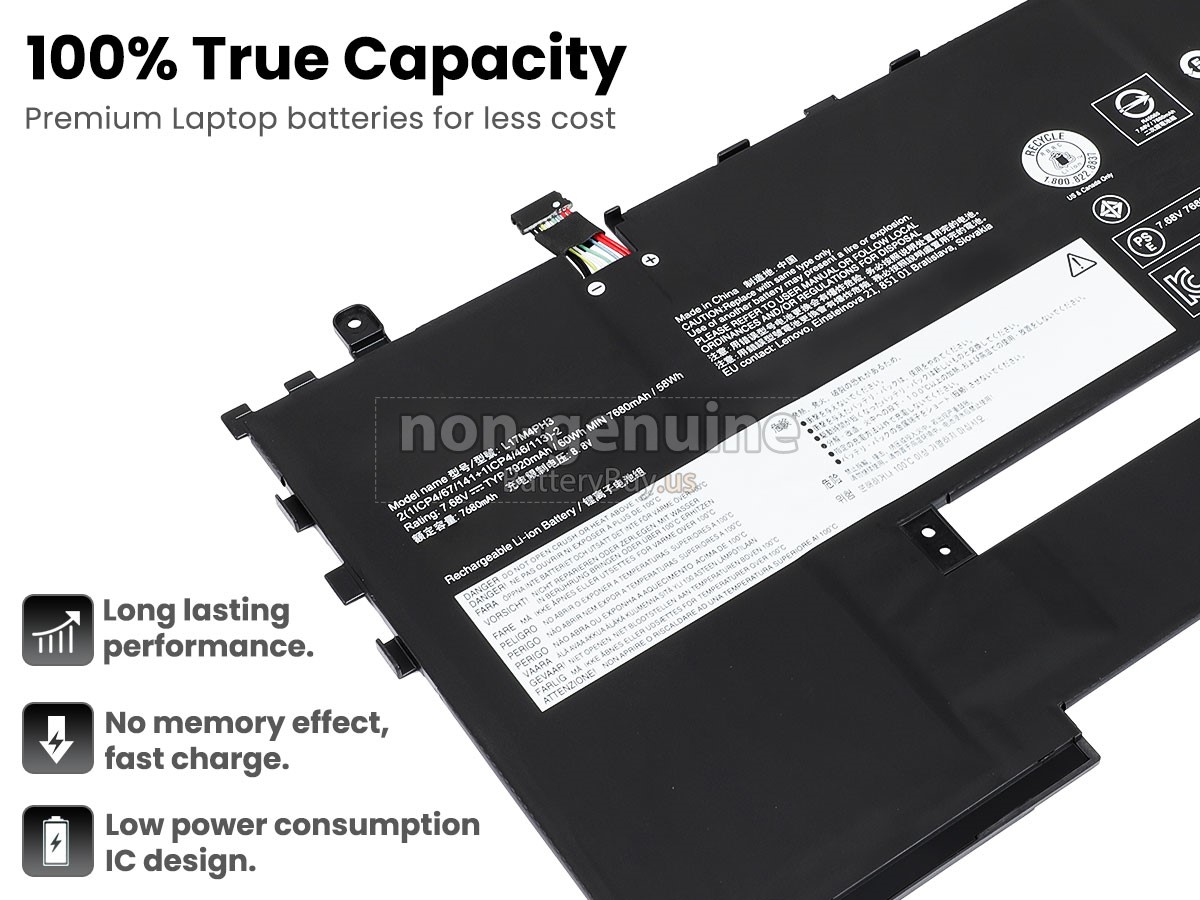 battery for Lenovo YOGA C630-13Q50-81JL000WMH