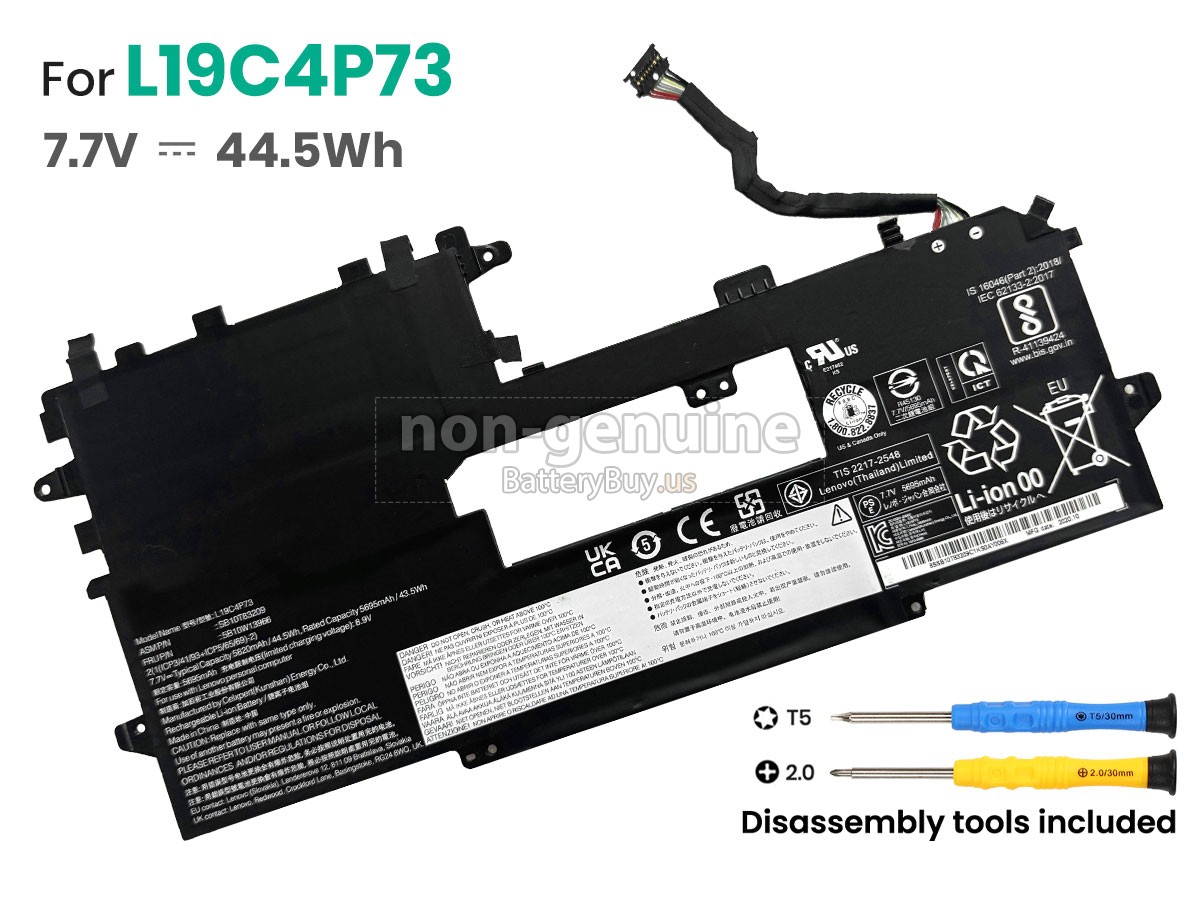 battery for Lenovo L19C4P73