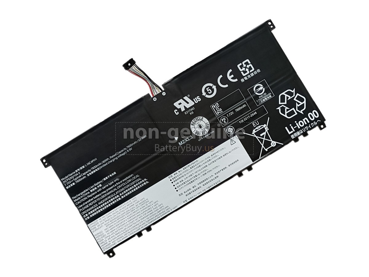 battery for Lenovo L19C4PH1(2ICP5/50/104-2)