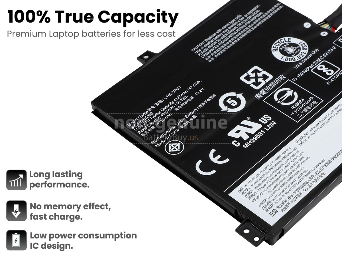 battery for Lenovo L19M3PG1