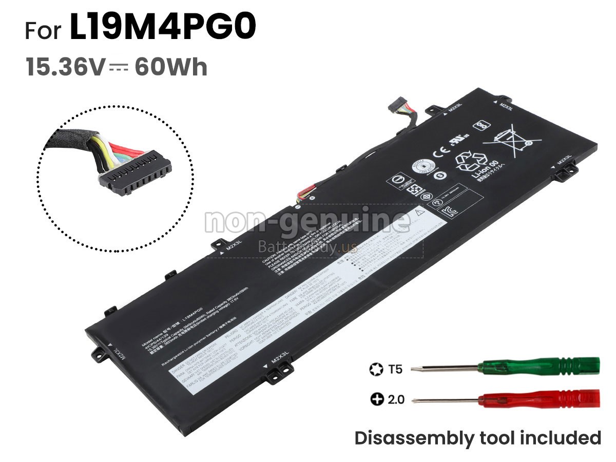 battery for Lenovo L19M4PG0