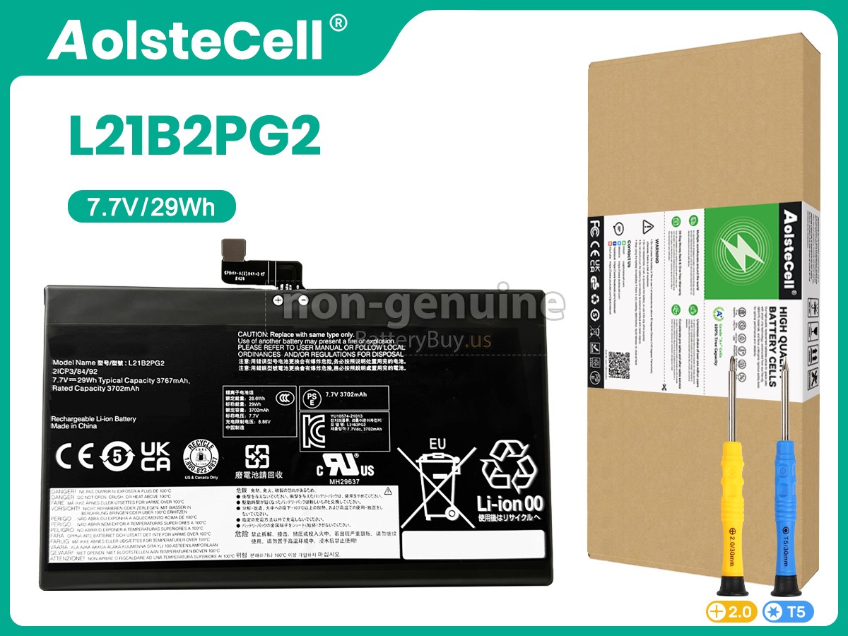battery for Lenovo 5B11F38377