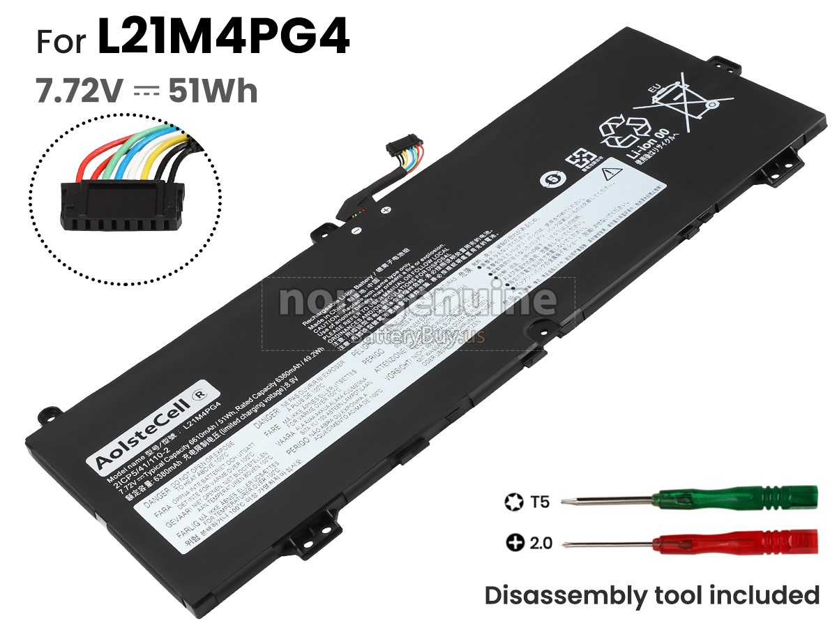 battery for Lenovo L21C4PG4