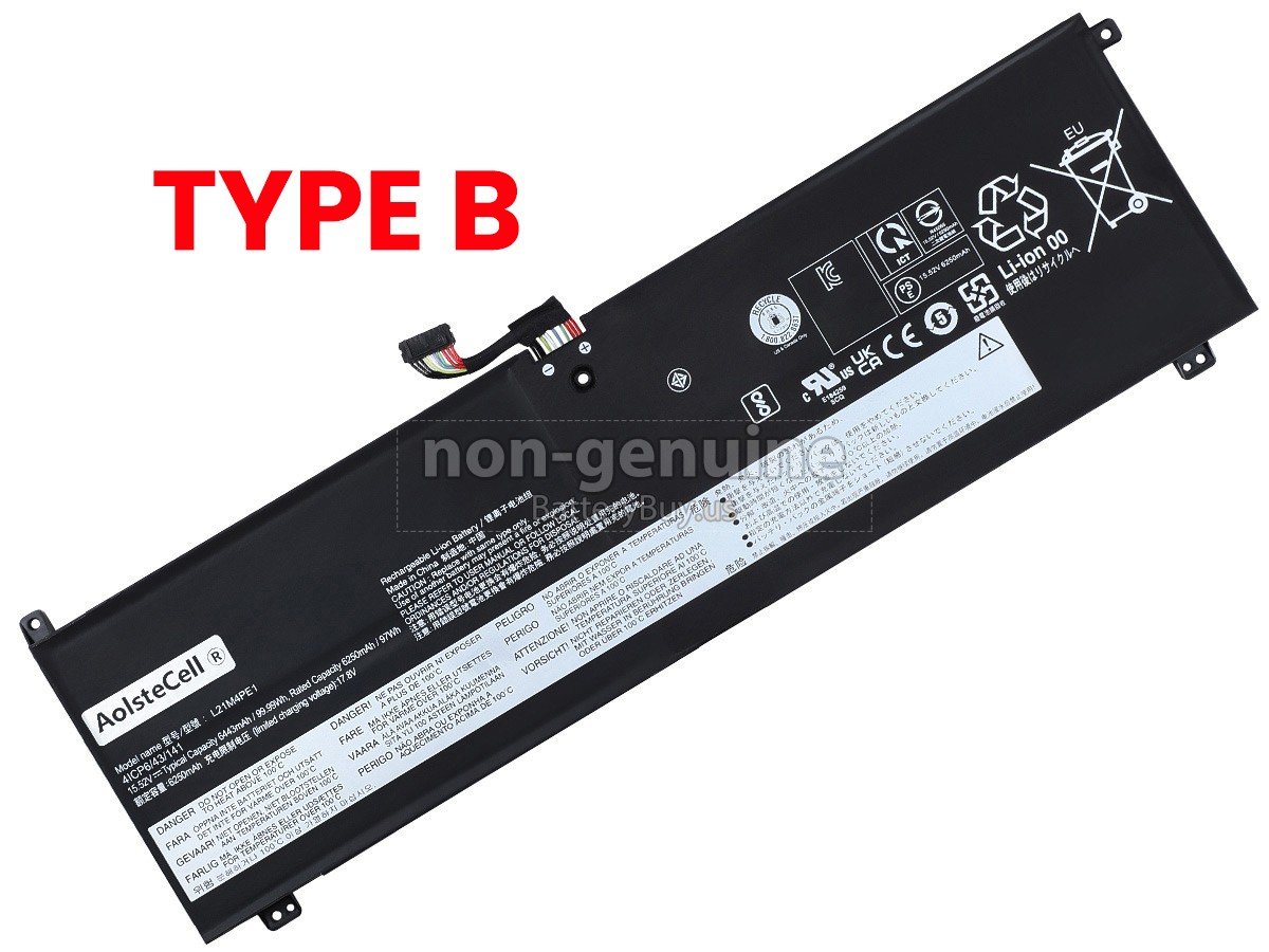 battery for Lenovo LEGION S7 16ARHA7-82UG000DSP