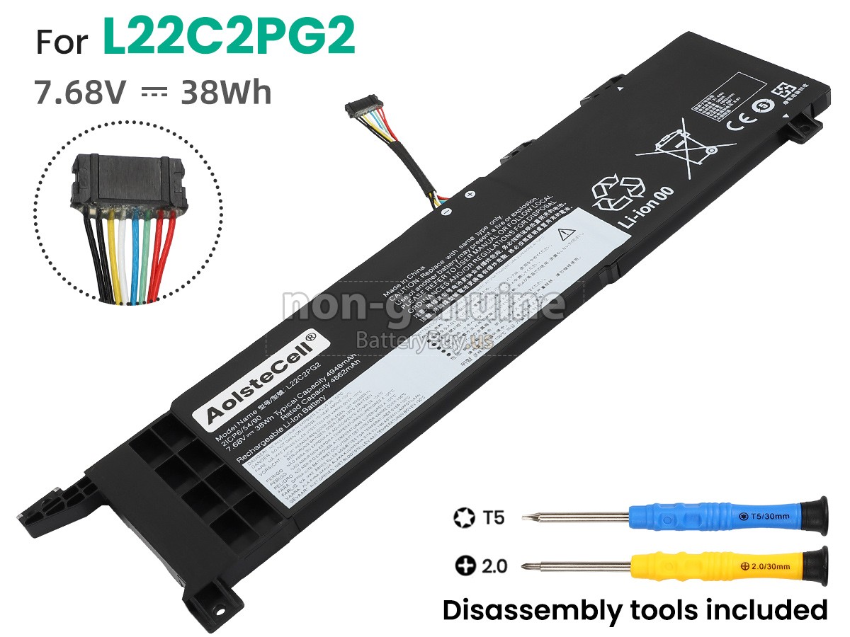 battery for Lenovo L22M2PG2