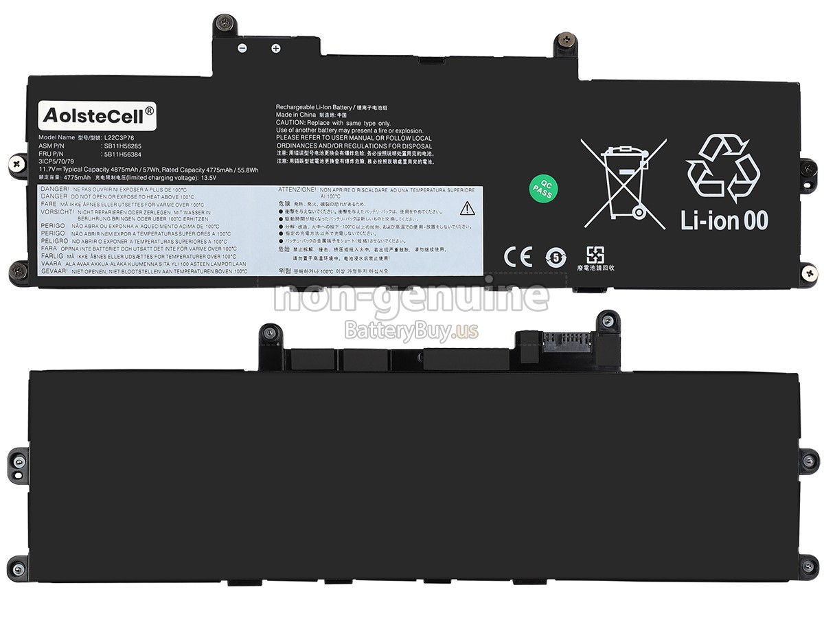 battery for Lenovo L22C3P76