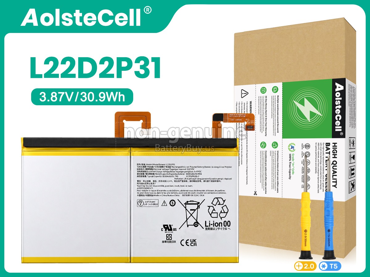 battery for Lenovo L22D2P31