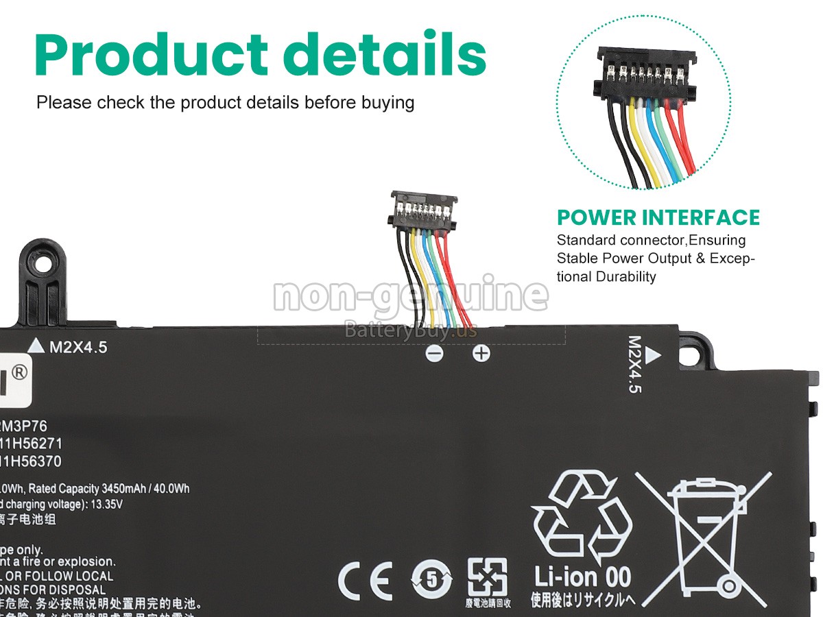 battery for Lenovo L22L3P76