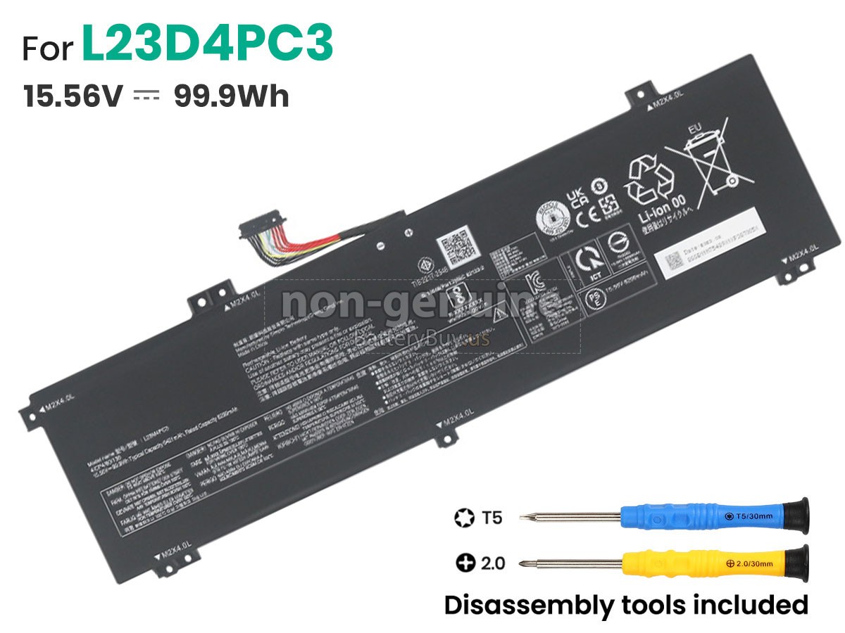 battery for Lenovo L23L4PC3