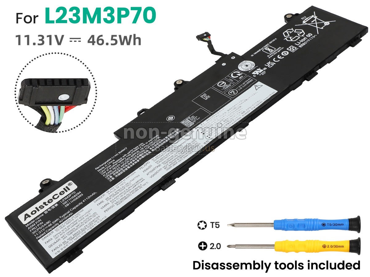 battery for Lenovo L23D3P70