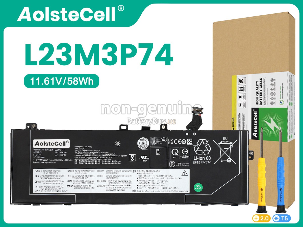 battery for Lenovo L23M3P74