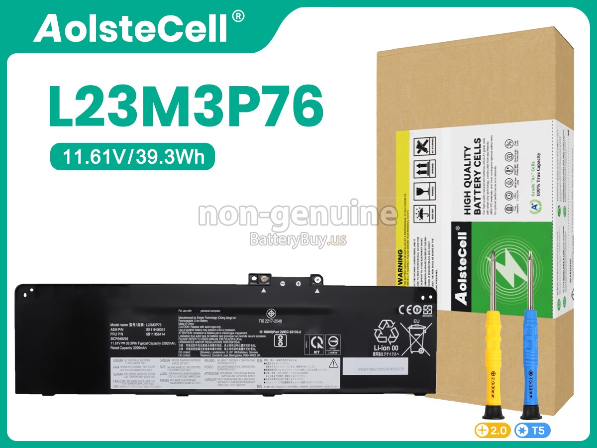 battery for Lenovo L23C3P71