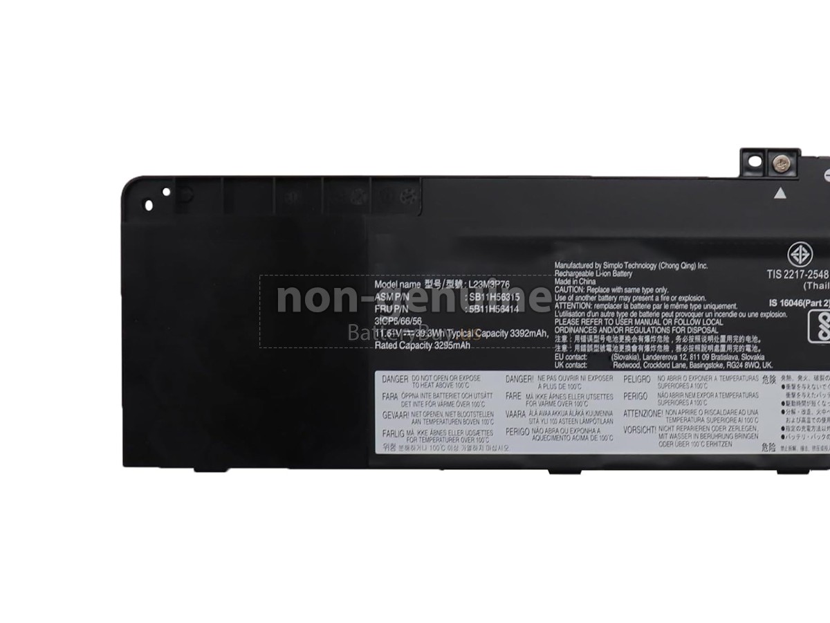 battery for Lenovo L23C3P71