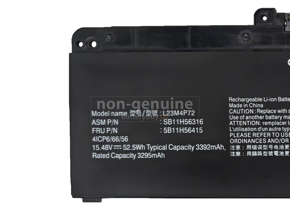battery for Lenovo 5B11H56415