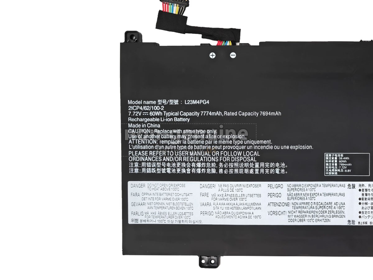 battery for Lenovo L23L4PG4