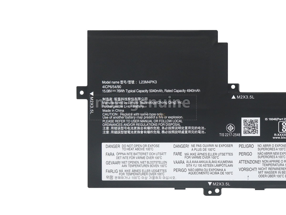 battery for Lenovo SB11M51929