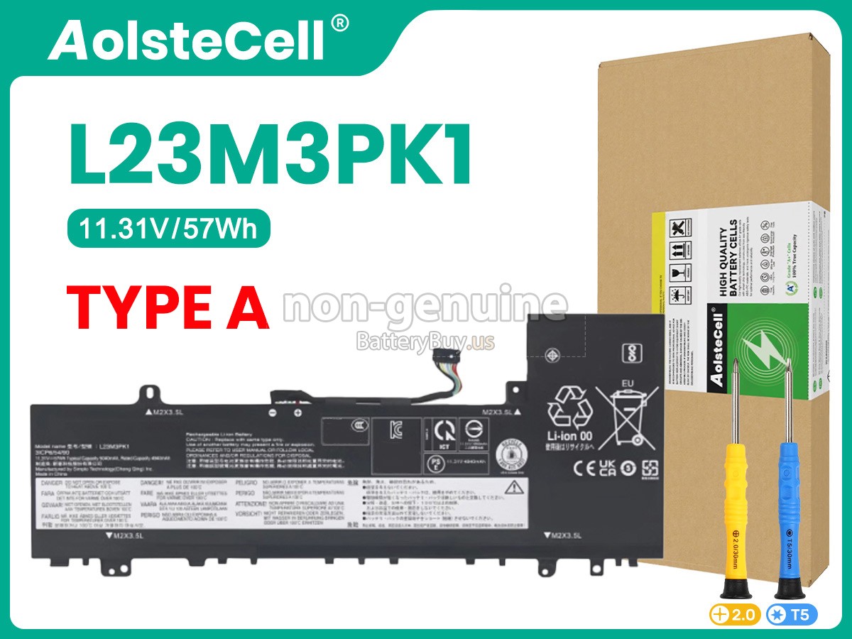 battery for Lenovo IdeaPad SLIM 5 15IRH9-83G1002KRM