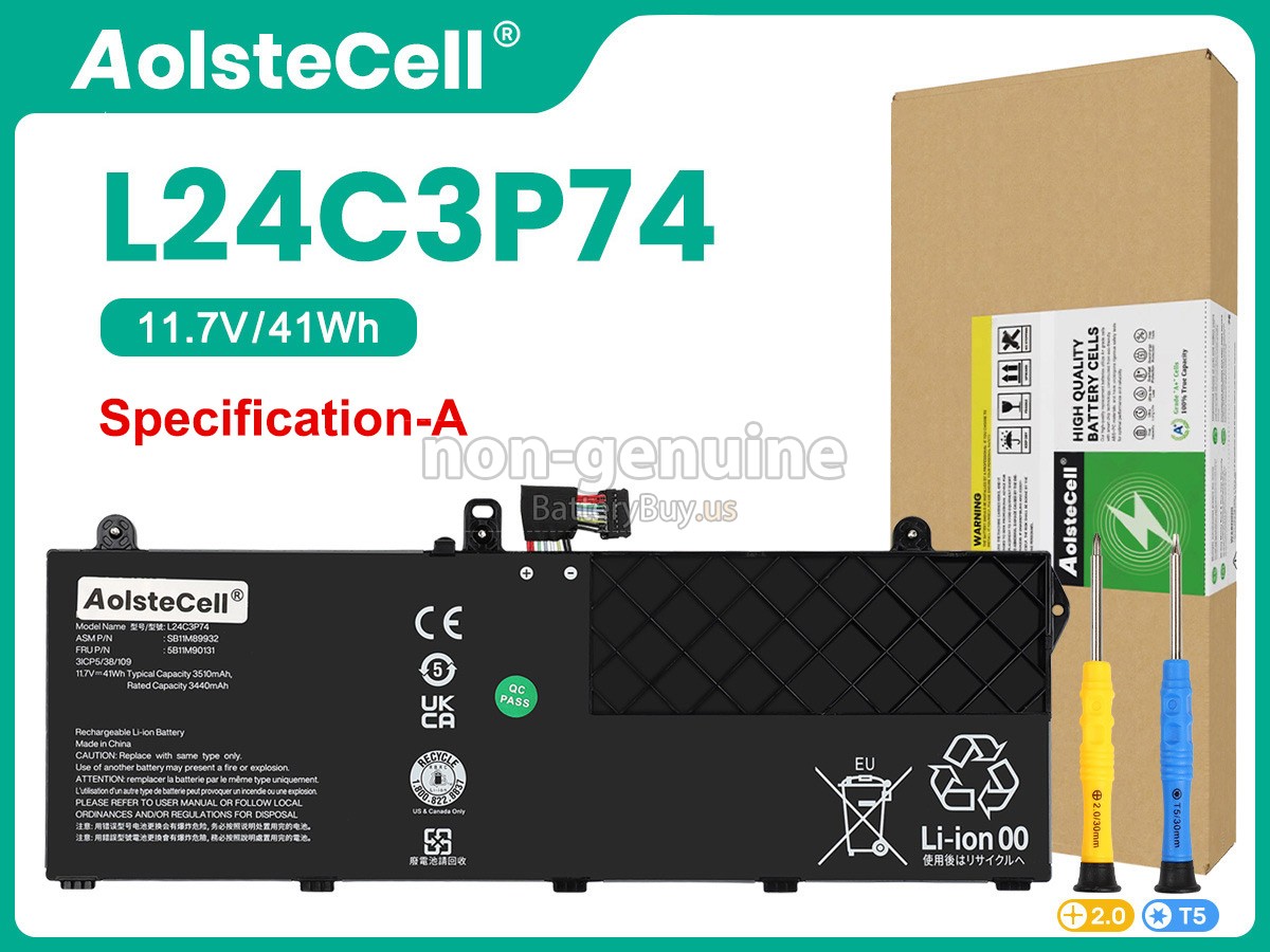 battery for Lenovo ThinkPad L13 2-IN-1 GEN 6-21RD0011MD
