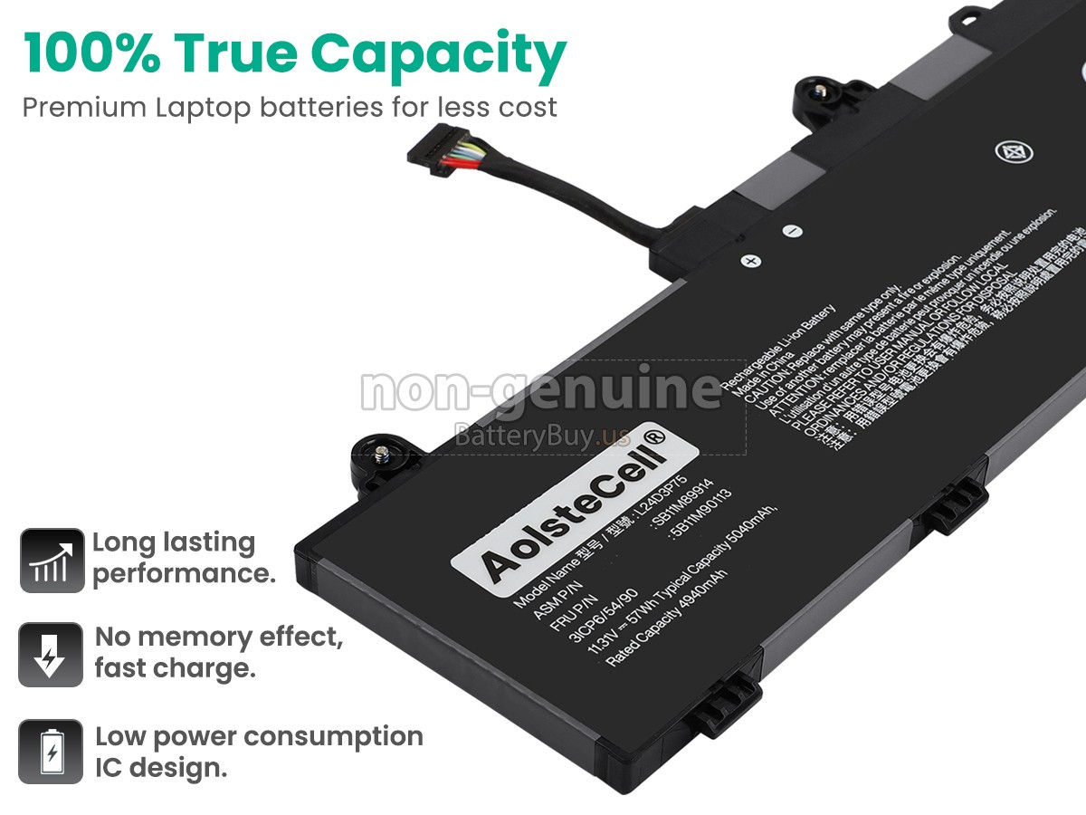 battery for Lenovo L24D3P75