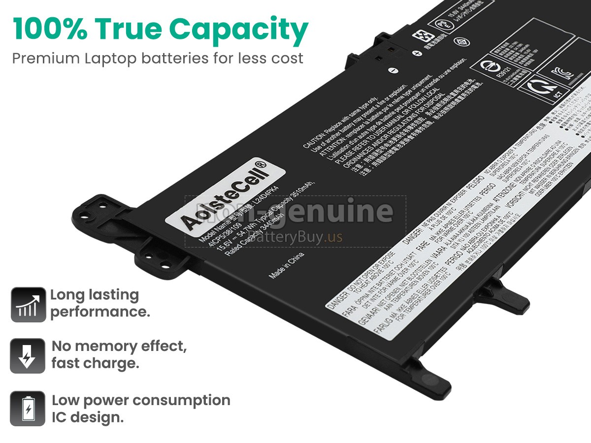 battery for Lenovo IdeaPad SLIM 5 13ARP10-83J2002LJP
