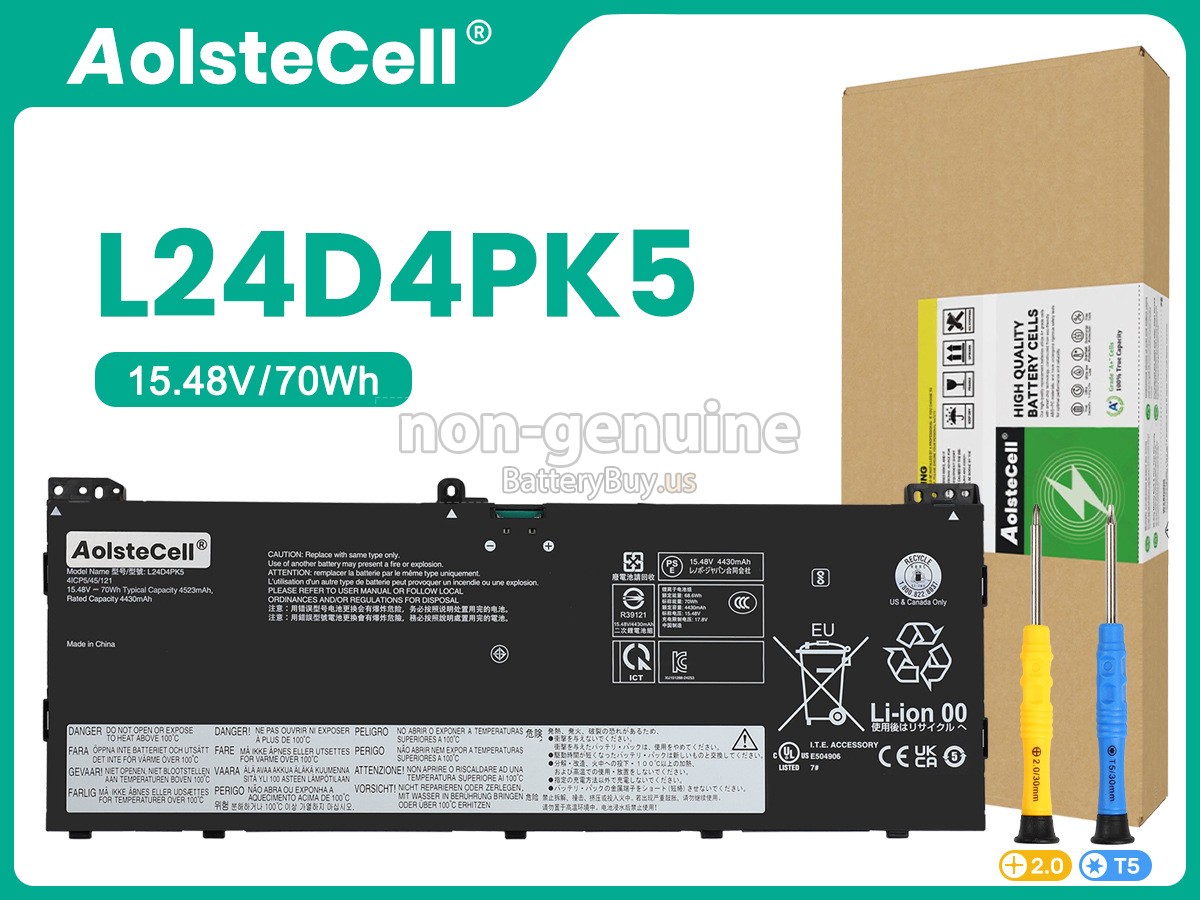 battery for Lenovo L24D4PK5