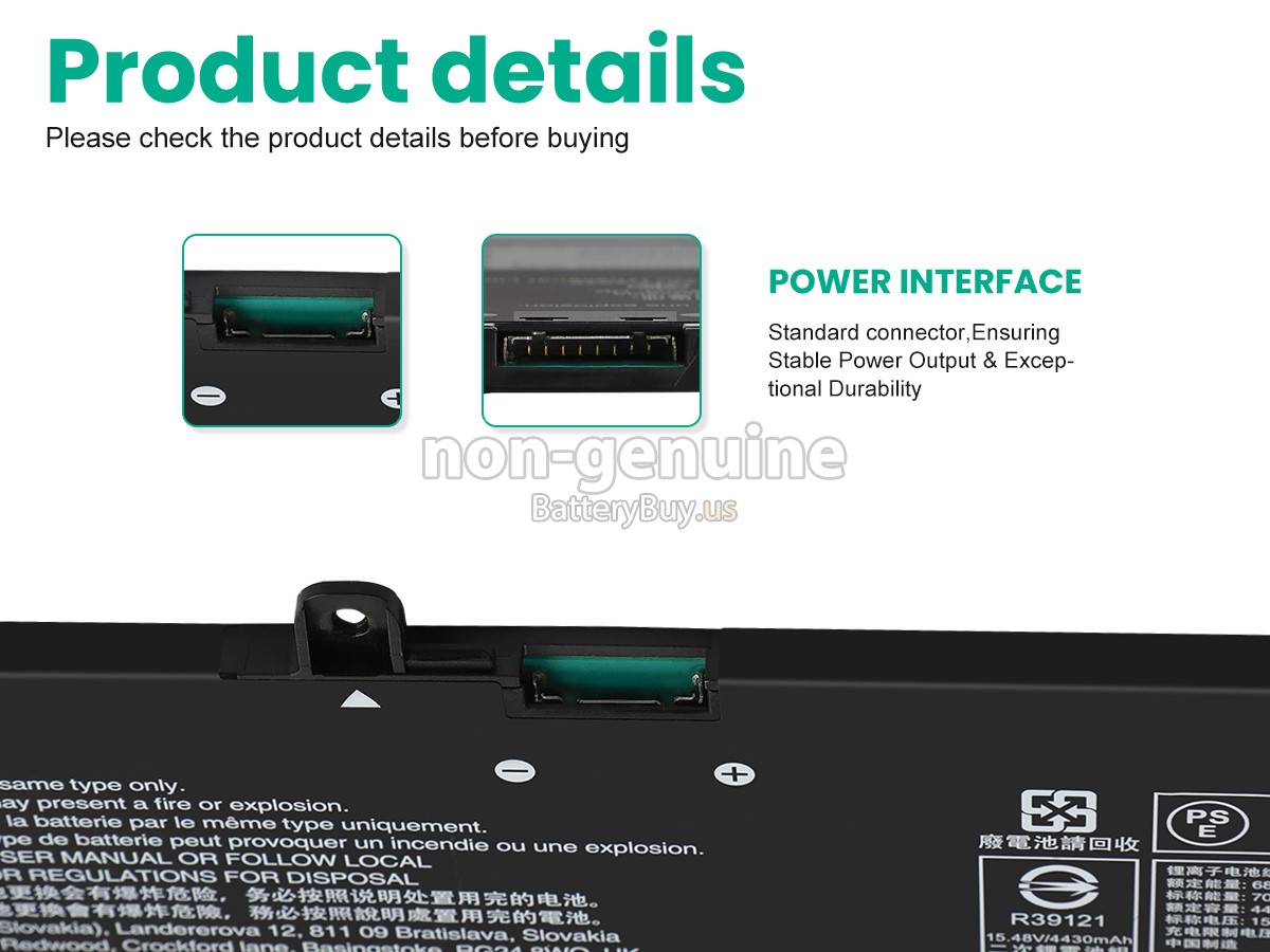 battery for Lenovo L24D4PK5