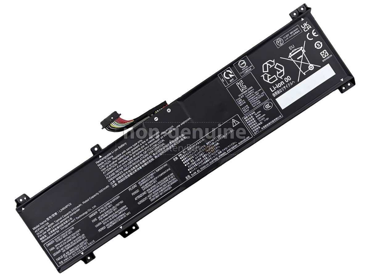battery for Lenovo LEGION PRO 5 16IRX10-83NN002KIV