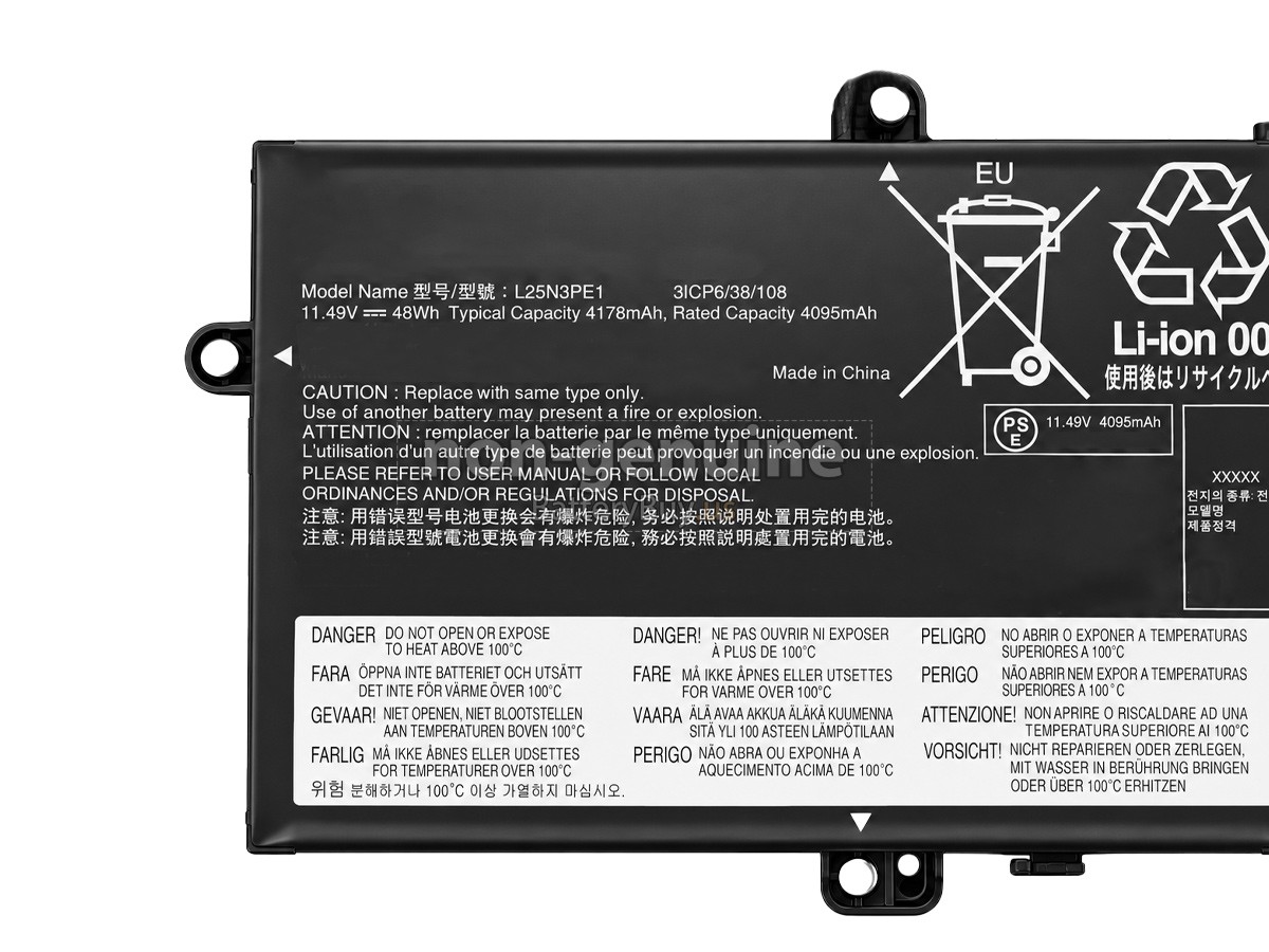 battery for Lenovo THINKBOOK 14 G9 IPL-21UX006JPB