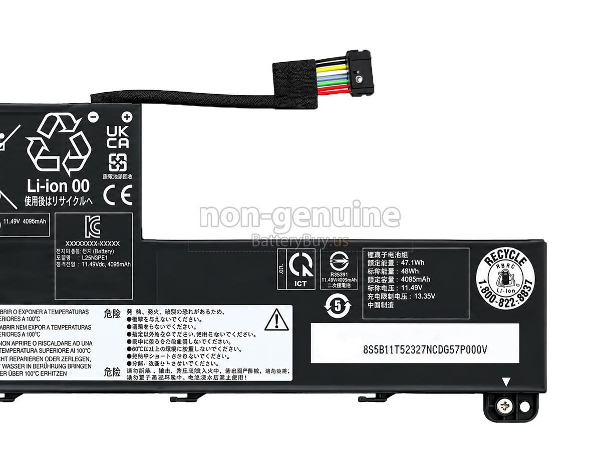 battery for Lenovo L25X3PE1