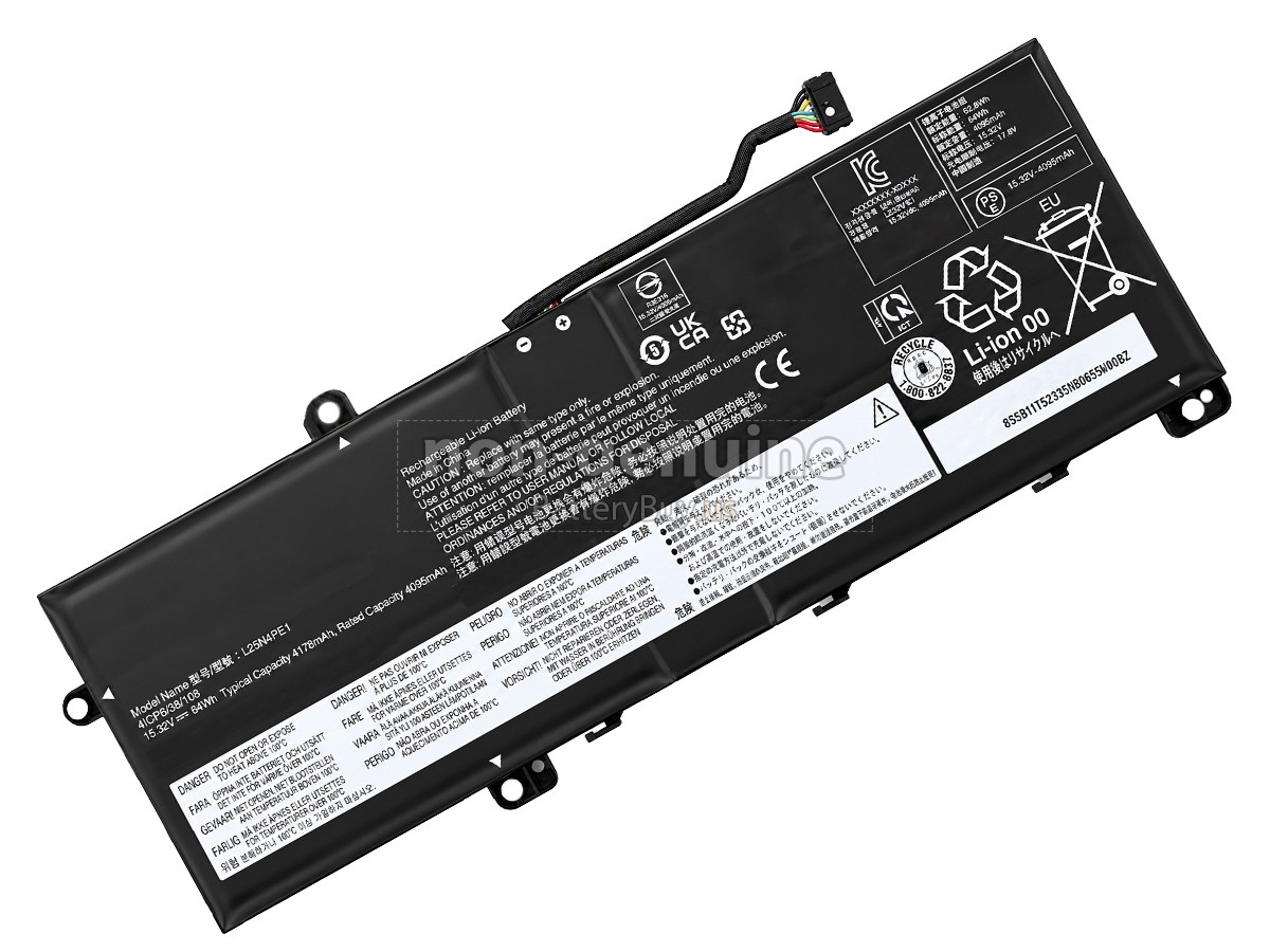 battery for Lenovo L25X3PE1