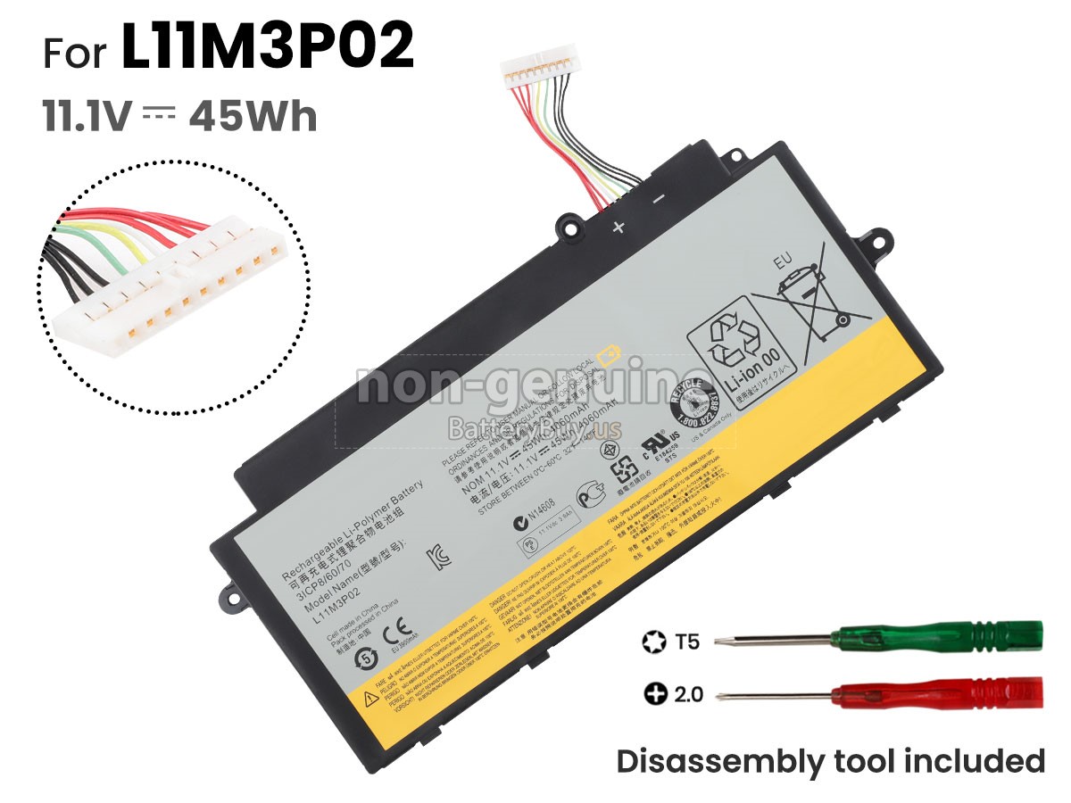 battery for Lenovo L11L6P01