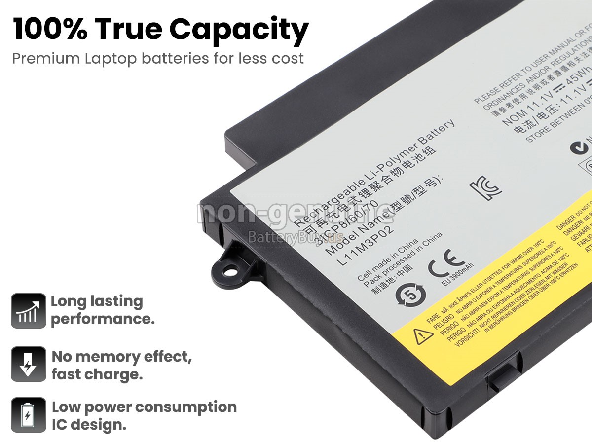 battery for Lenovo L11L6P01