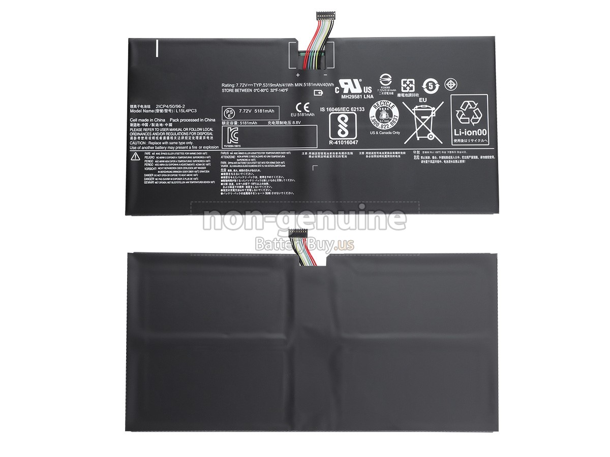 battery for Lenovo IdeaPad MIIX 720-12IKB-80VV002QGE