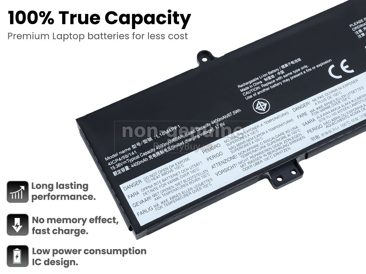 battery for Lenovo L18D4PF1